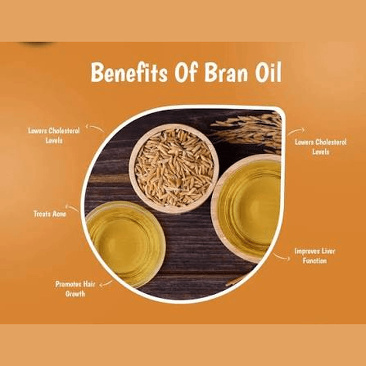Benefits of rice bran oil — lowers cholesterol, improves liver function, more
